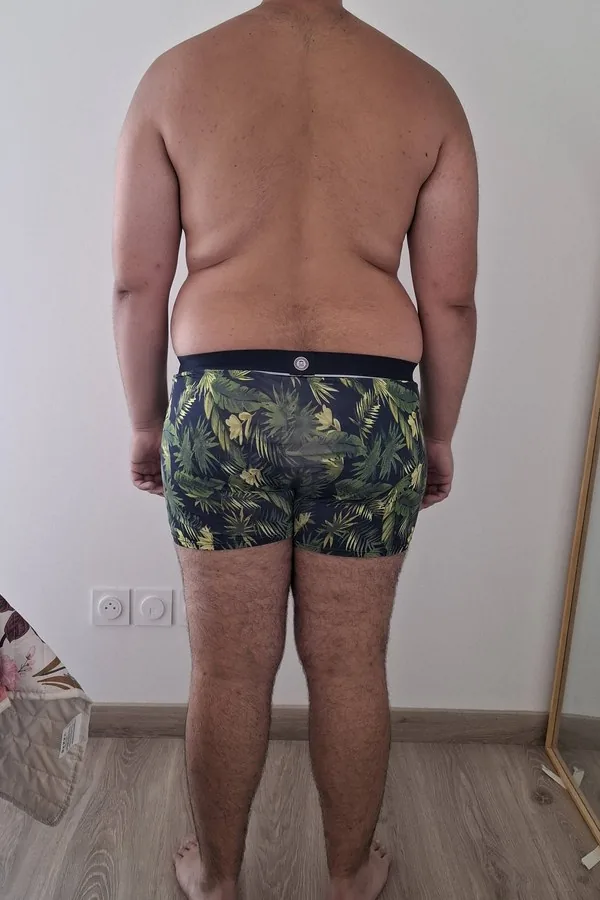 Timéo, avant, 26 août, dos
