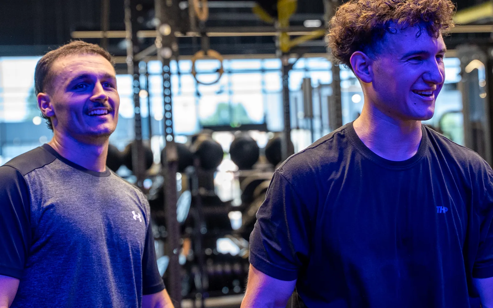 Diego et Titouan à la salle